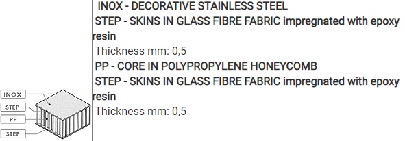 Pavitec POPISTEP INOX - Imagem técnica